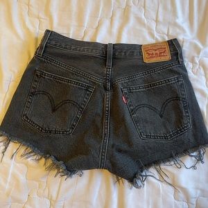 Black Levi shorts